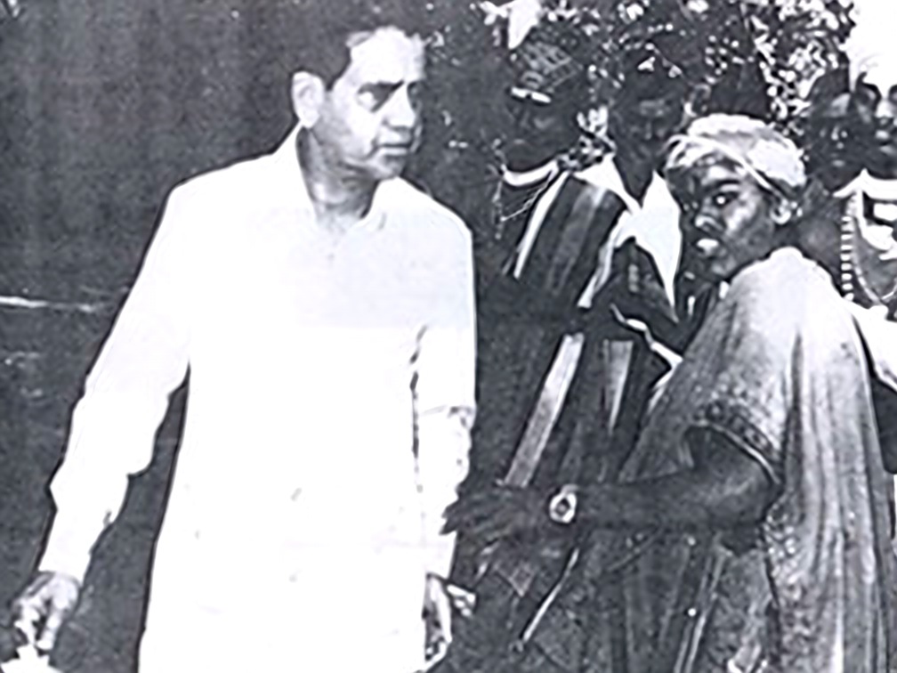 Guruji at a formal gathering