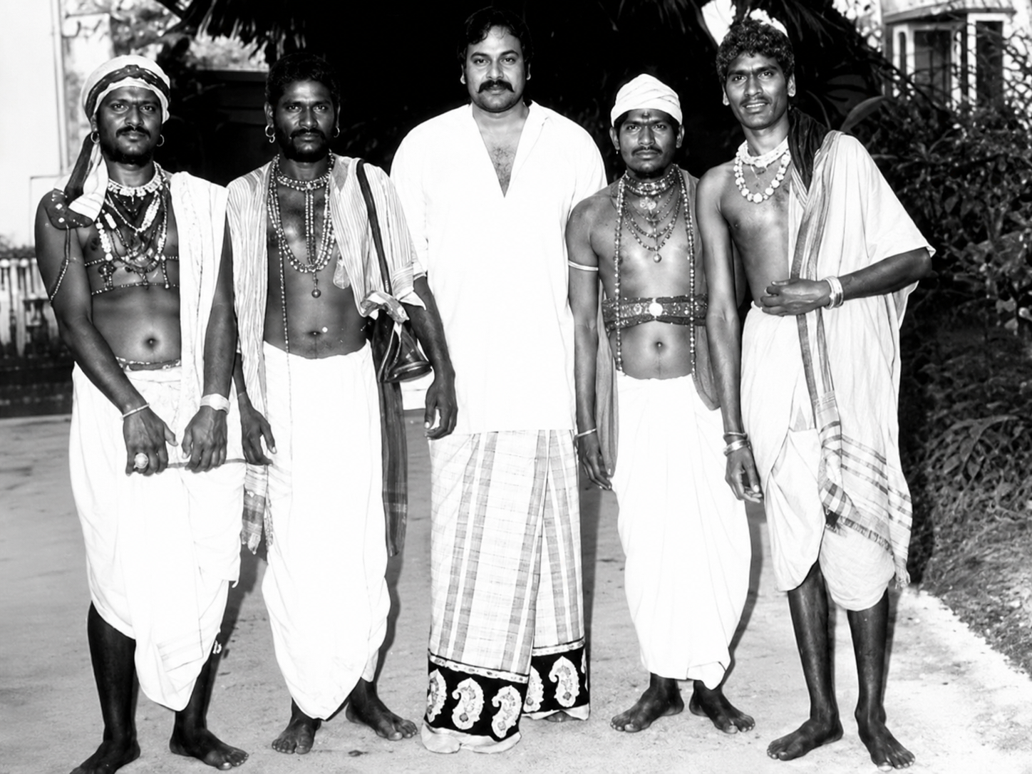 Guruji with filmstar Chiranjeevi