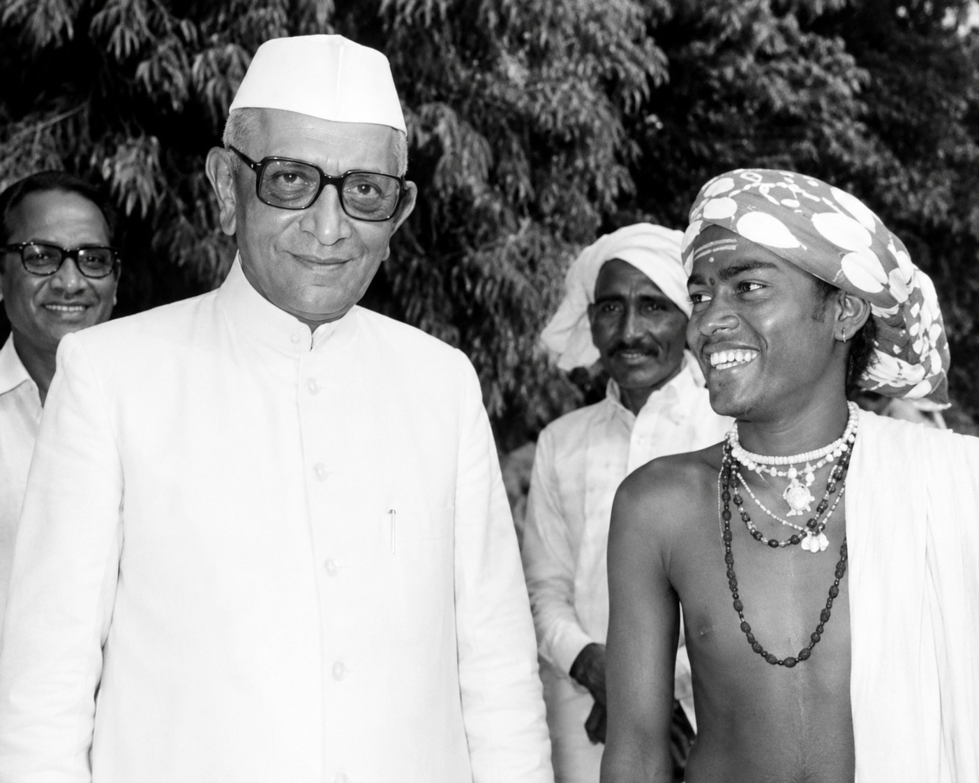 Guruji with Former President Mr. Moraji desai