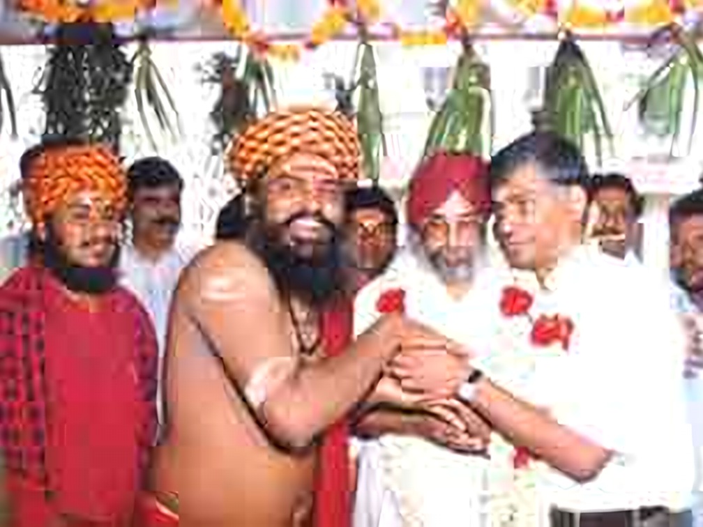 Guruji at a public event