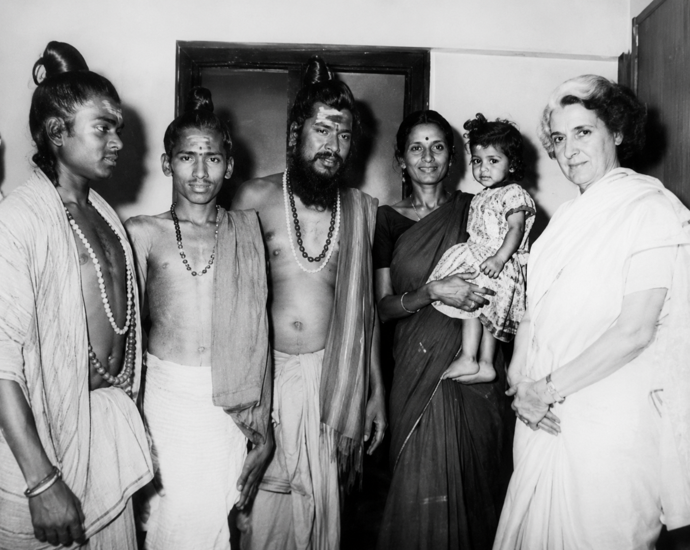 Guruji with Former Prime Minister Indira Gandhi