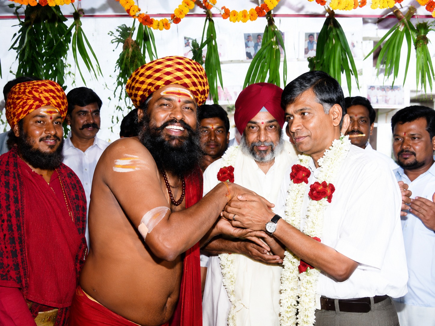 Guruji at a public event