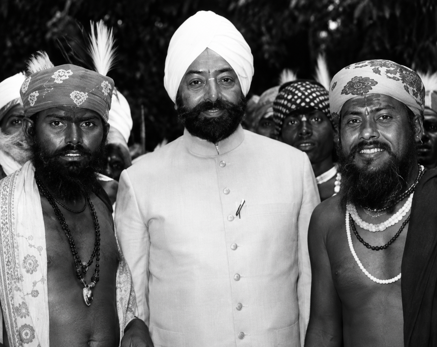 Guruji with Former President Zail Singh