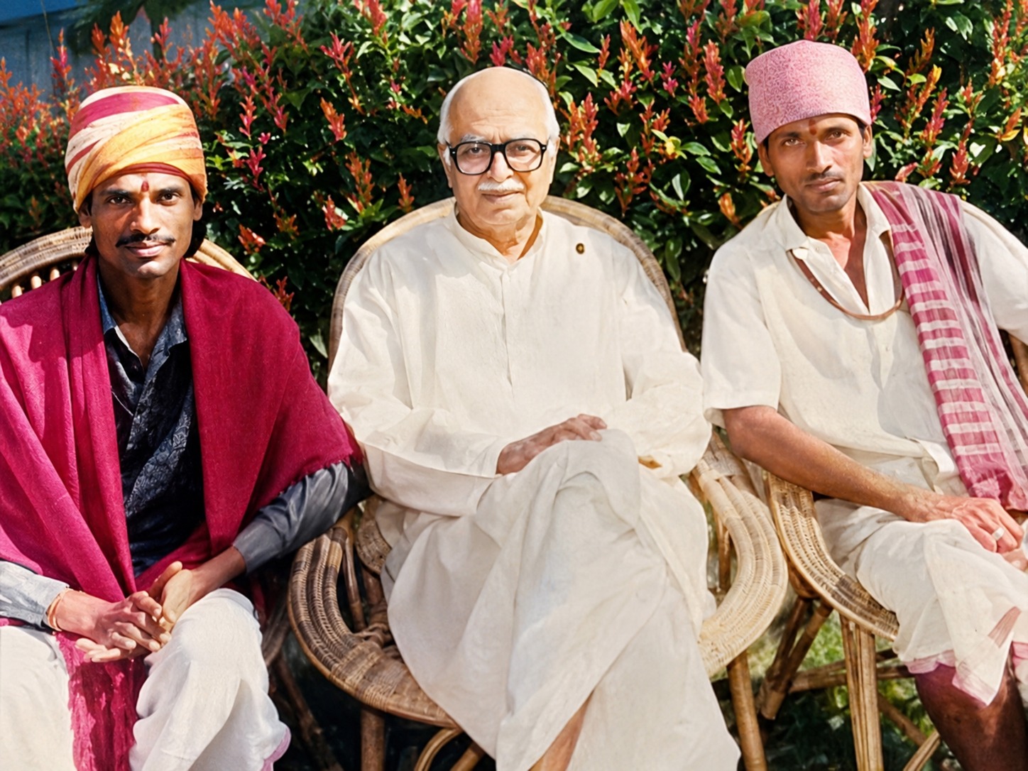 Guruji at a literary tribute event